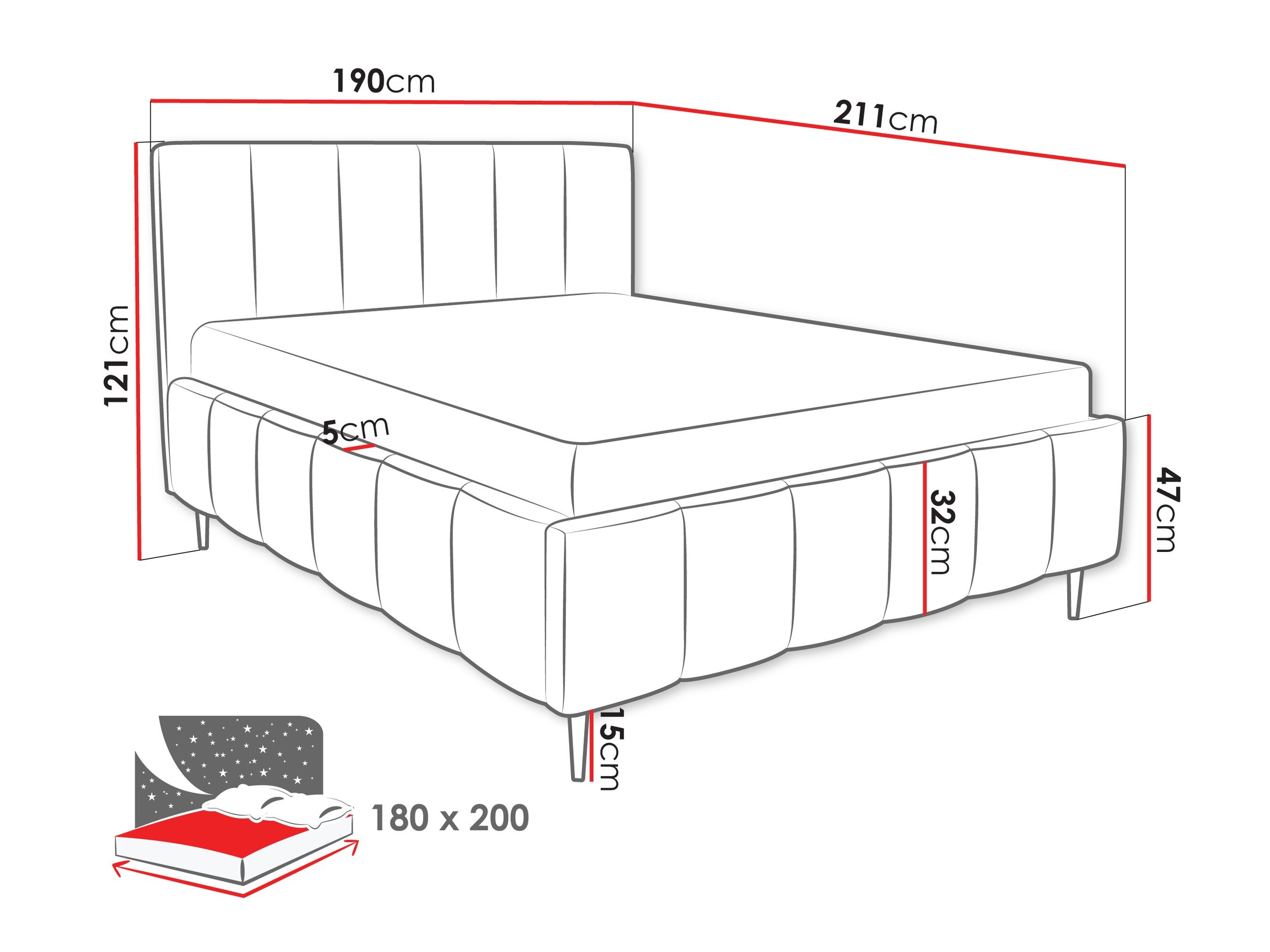 Bed Linis I (Lambi 06)