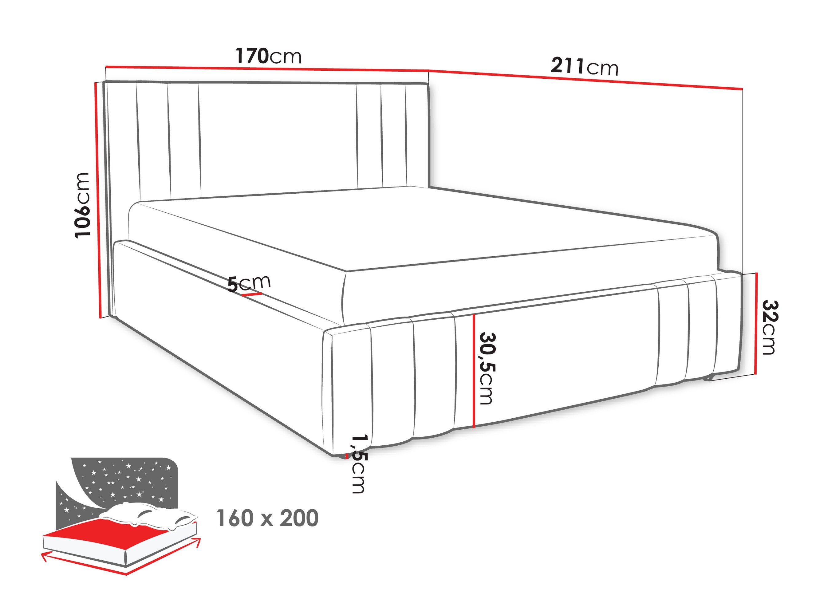Bed Lepos (Nazar 225.01)
