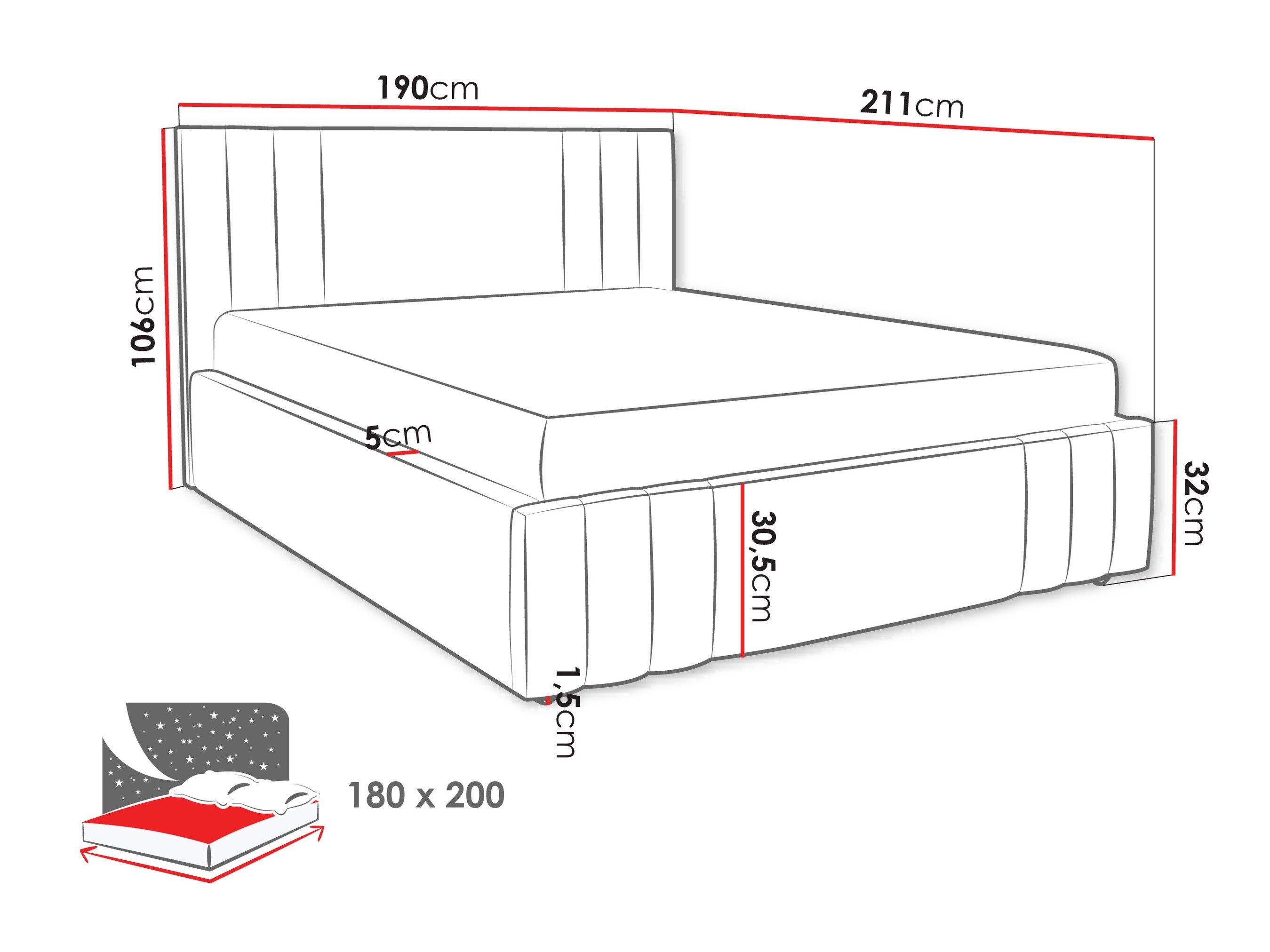 Bed Lepos (Nazar 225.01)