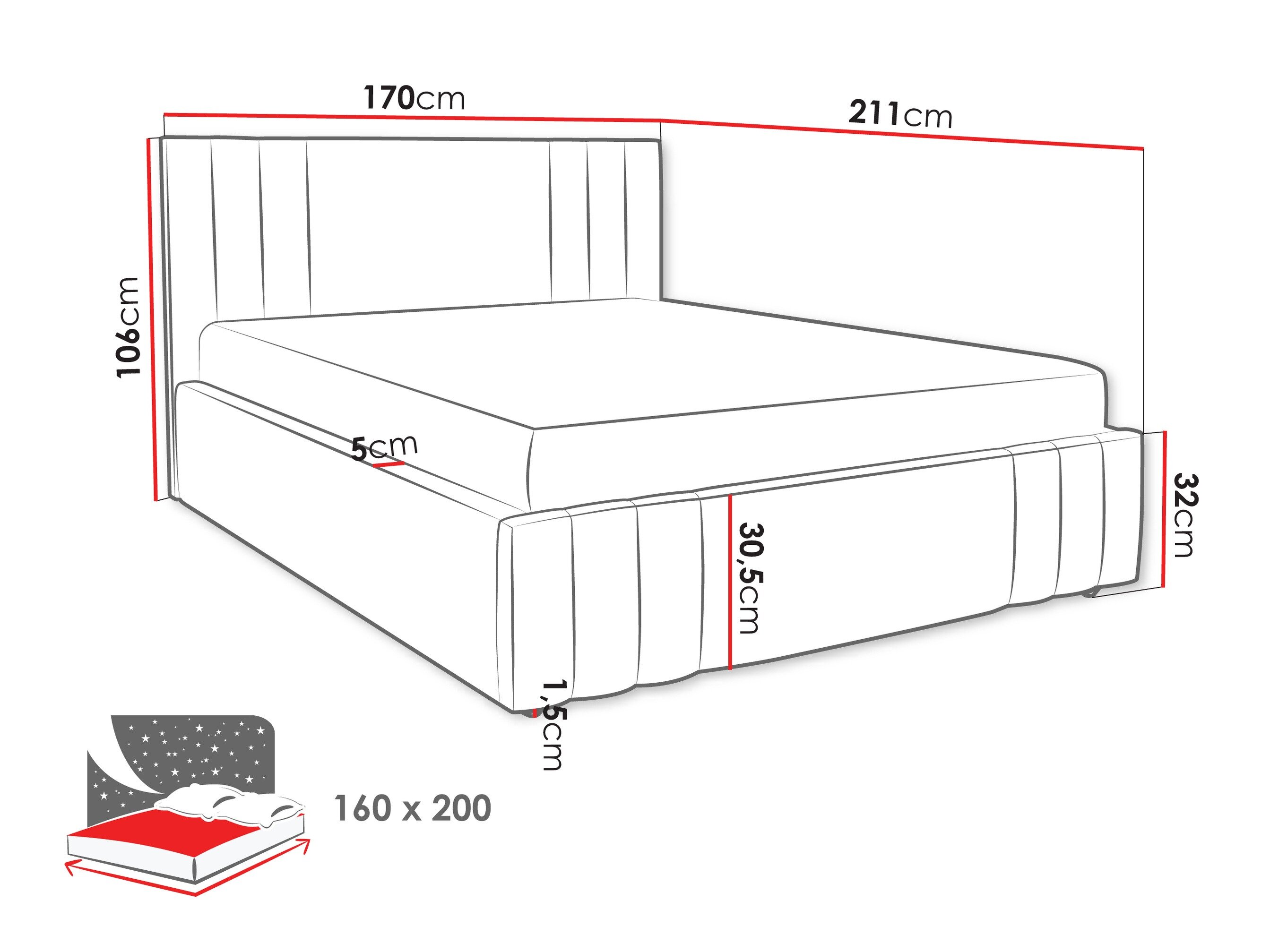 Bed Lepos (Nazar 225.02)
