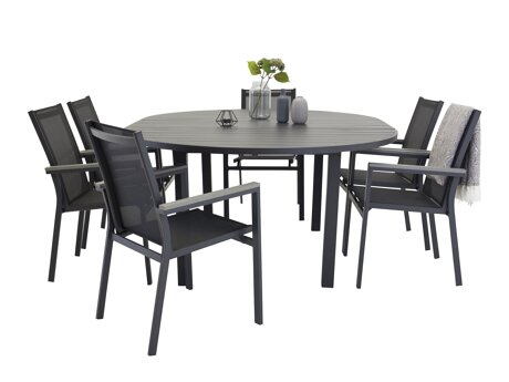 Tafel en stoelen set Dallas 5344