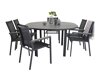 Tafel en stoelen set Dallas 5344