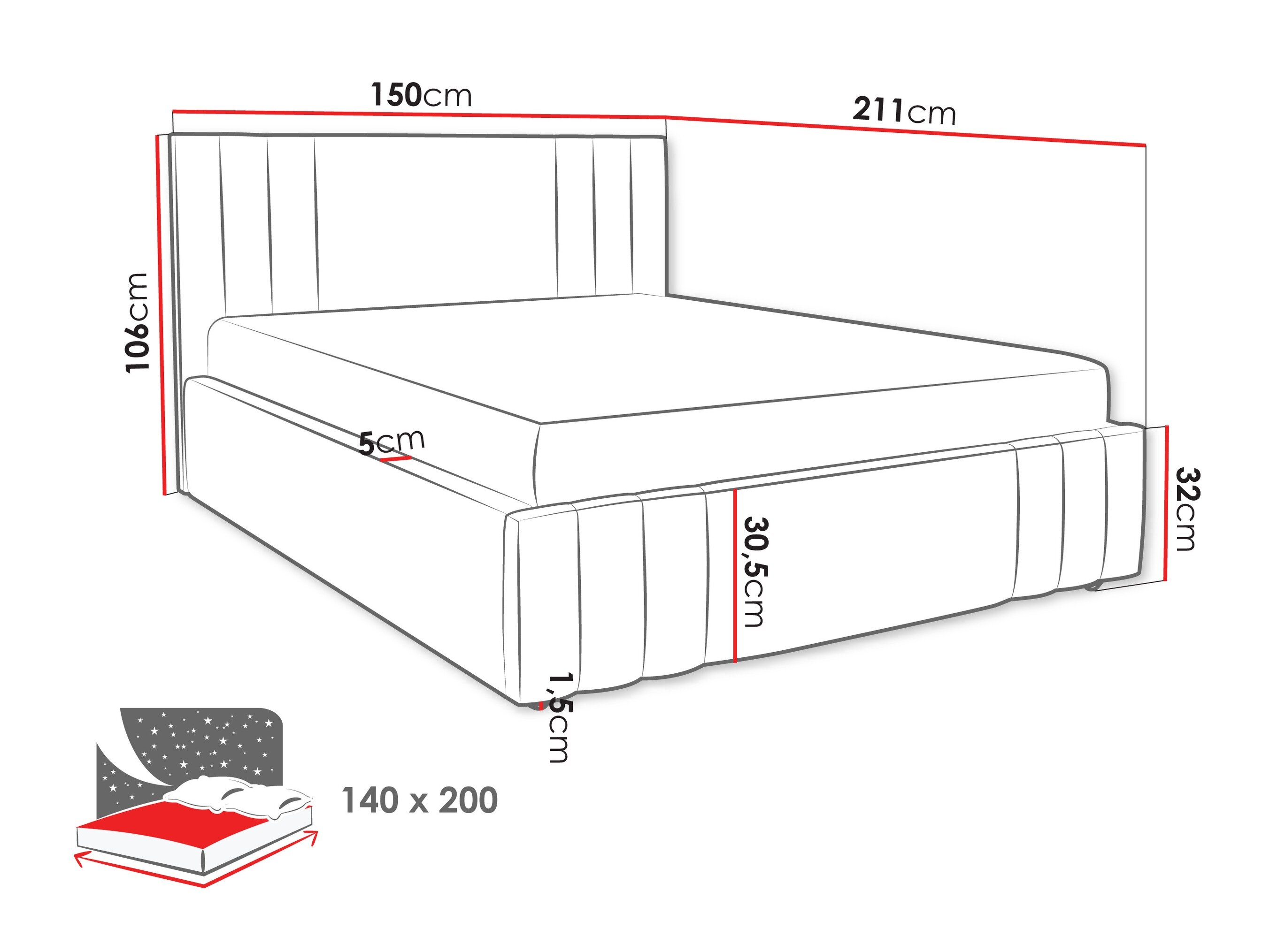 Bed Lepos (Nazar 225.06)