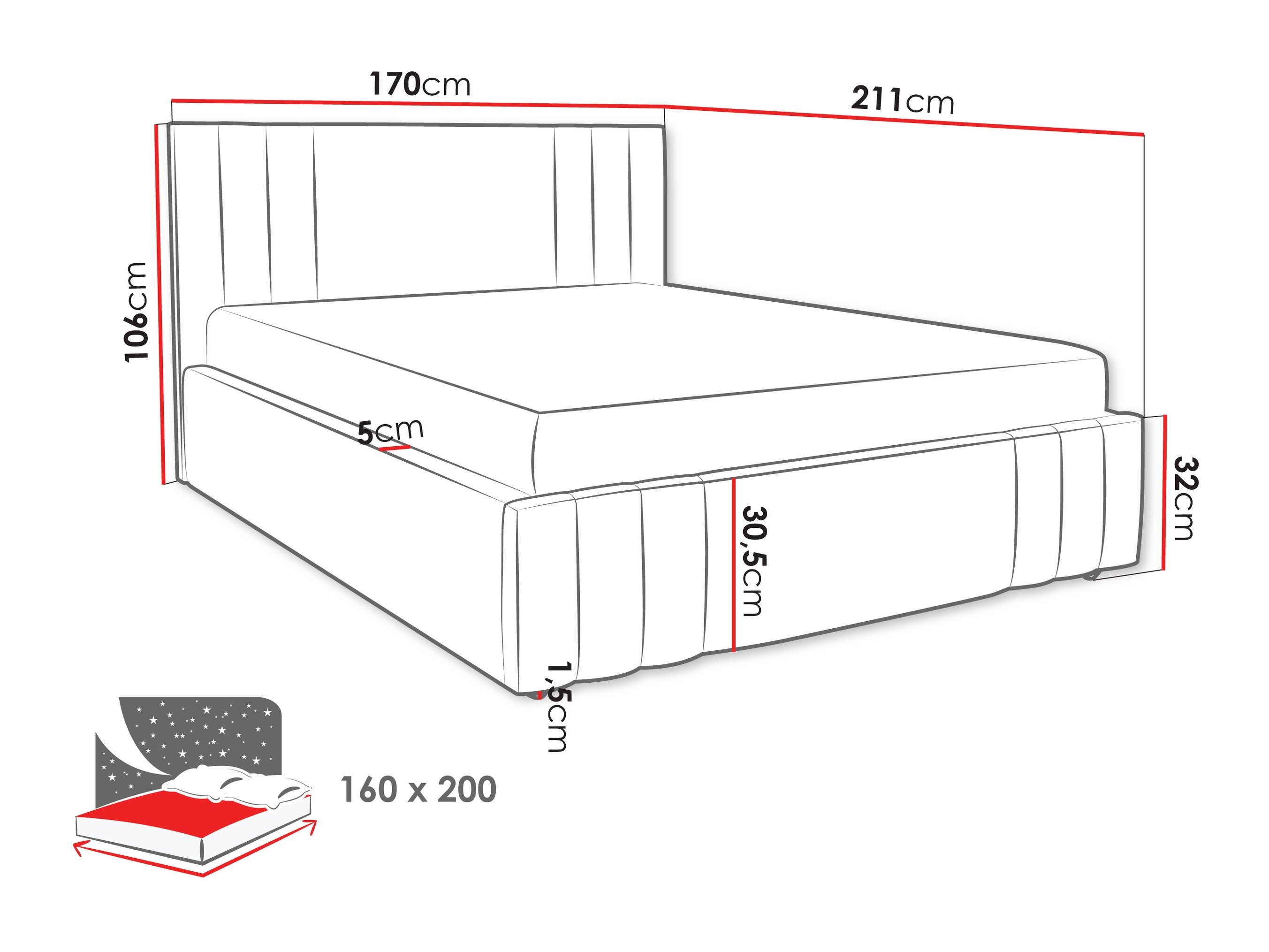 Bed Lepos (Nazar 225.06)
