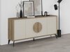 Aparador Kailua 2794 (Beige + Madera oscura)
