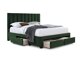 Bed Houston Fides (Donkergroen)