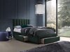 Bed Houston Fides (Donkergroen)