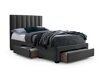 Bed Houston Fides (Grijs)