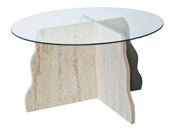 Mesa de centro Kailua 2809 (Travertino claro)