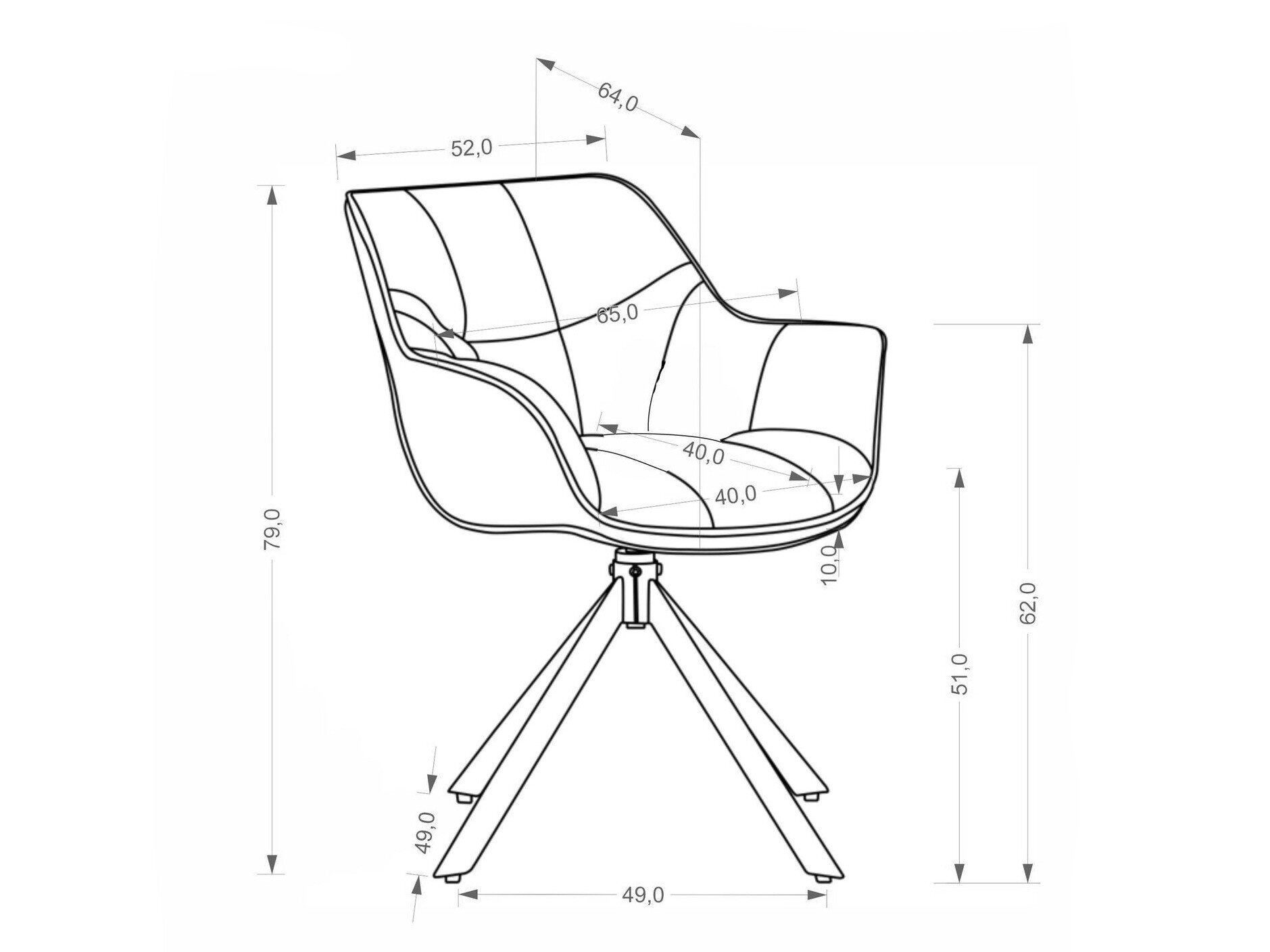 Stoel Houston 2155 (Mavel 38)