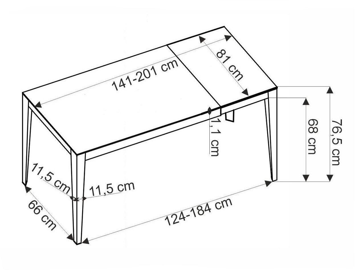 Stol Houston 2157 (Bijeli mramor)