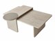 Set stolića za kavu Kailua 2822 (Svijetli travertin)