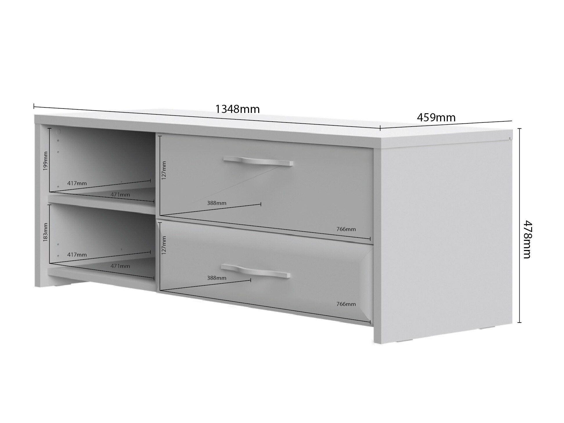 Comodă TV Cambela 121