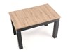 Tafel Houston 2165 (Artisan eiken + Zwart)