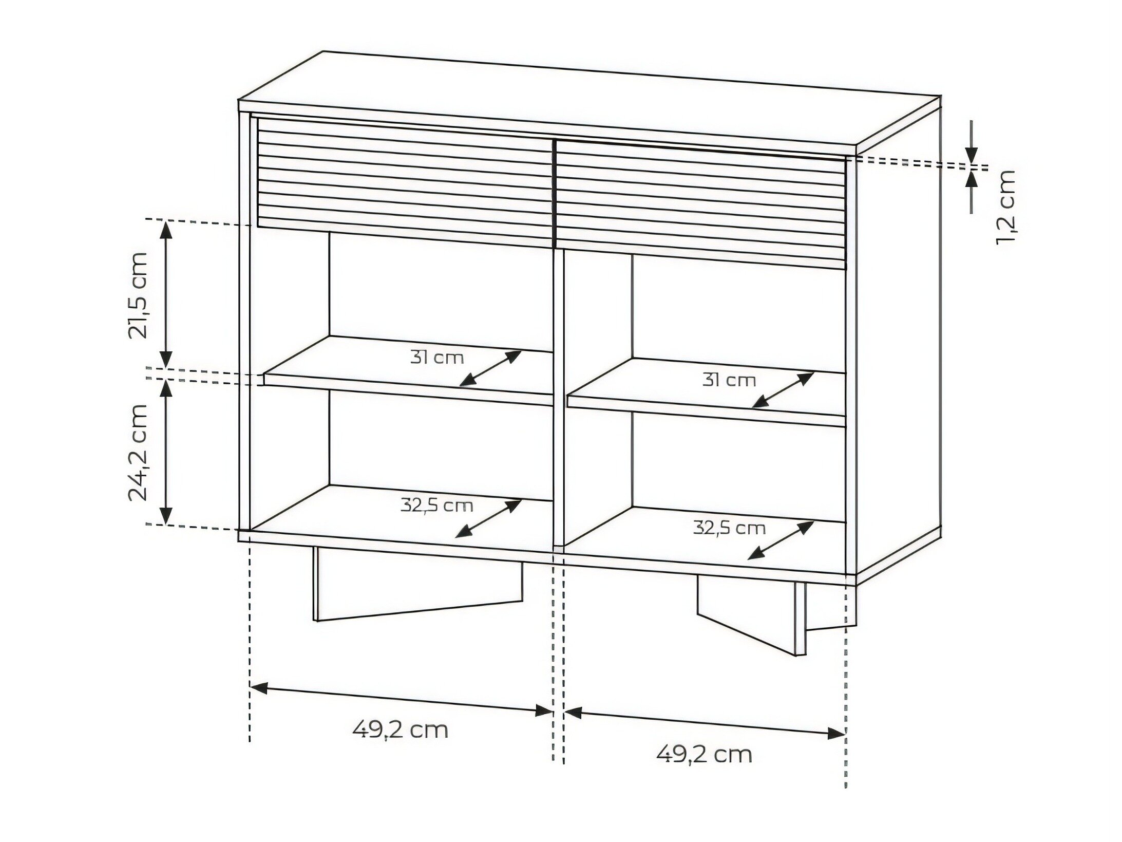 Ladekast Nufela 103