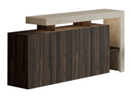 Omarica Kailua 2825 (Temni oreh + Svetel travertin)