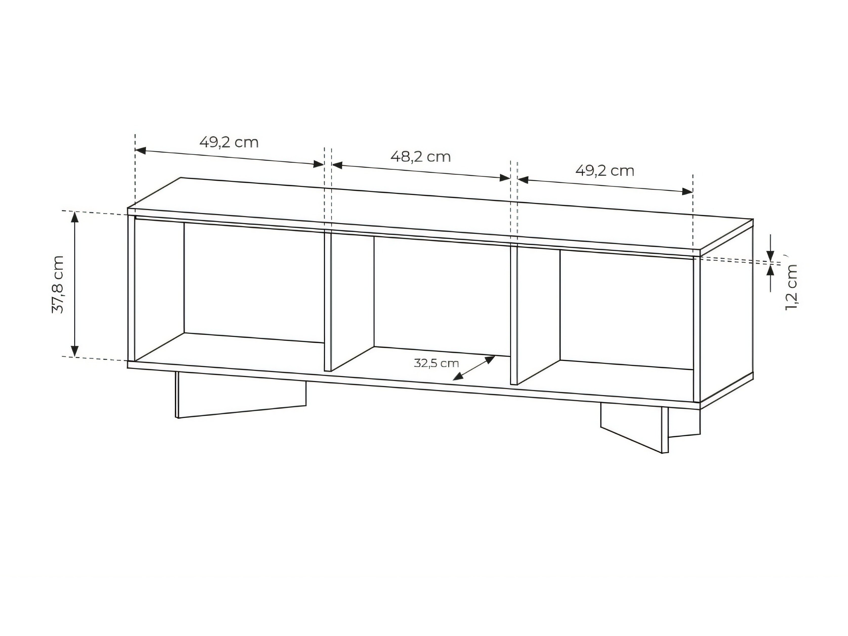 TV-meubel Nufela 105