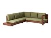 Lauko sofa Berwyn 2548 (Žalia + Akacija)