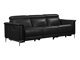 Canapea recliner Denton 1498 (Negru)