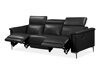 Canapea recliner Denton 1498 (Negru)
