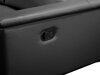 Pehme nurga recliner Evamare 106 (Must)