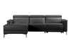 Pehme nurga recliner Evamare 106 (Must)