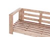 Lauko sofa Berwyn 2548 (Raudona + Akacija)