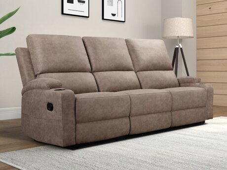 Sofa mit Liegefunktion Denton 1566 (Taupe)
