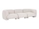 Modulinė sofa Torevaru 100 (Balta)