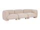 Modulinė sofa Torevaru 100 (Smėlinė)