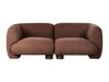 Modulinė sofa Torevaru 101 (Ruda)