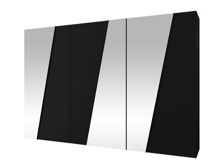 Kledingkast Hartford 637 (Zwart)