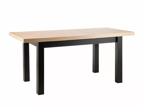 Tafel Detroit 976 (Zwart + Artisan eiken)