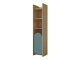 Boekenkast Fivelbi 102 (Blauw)