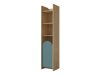 Boekenkast Fivelbi 102 (Blauw)