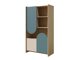 Boekenkast Fivelbi 106 (Blauw)