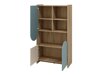 Boekenkast Fivelbi 106 (Blauw)