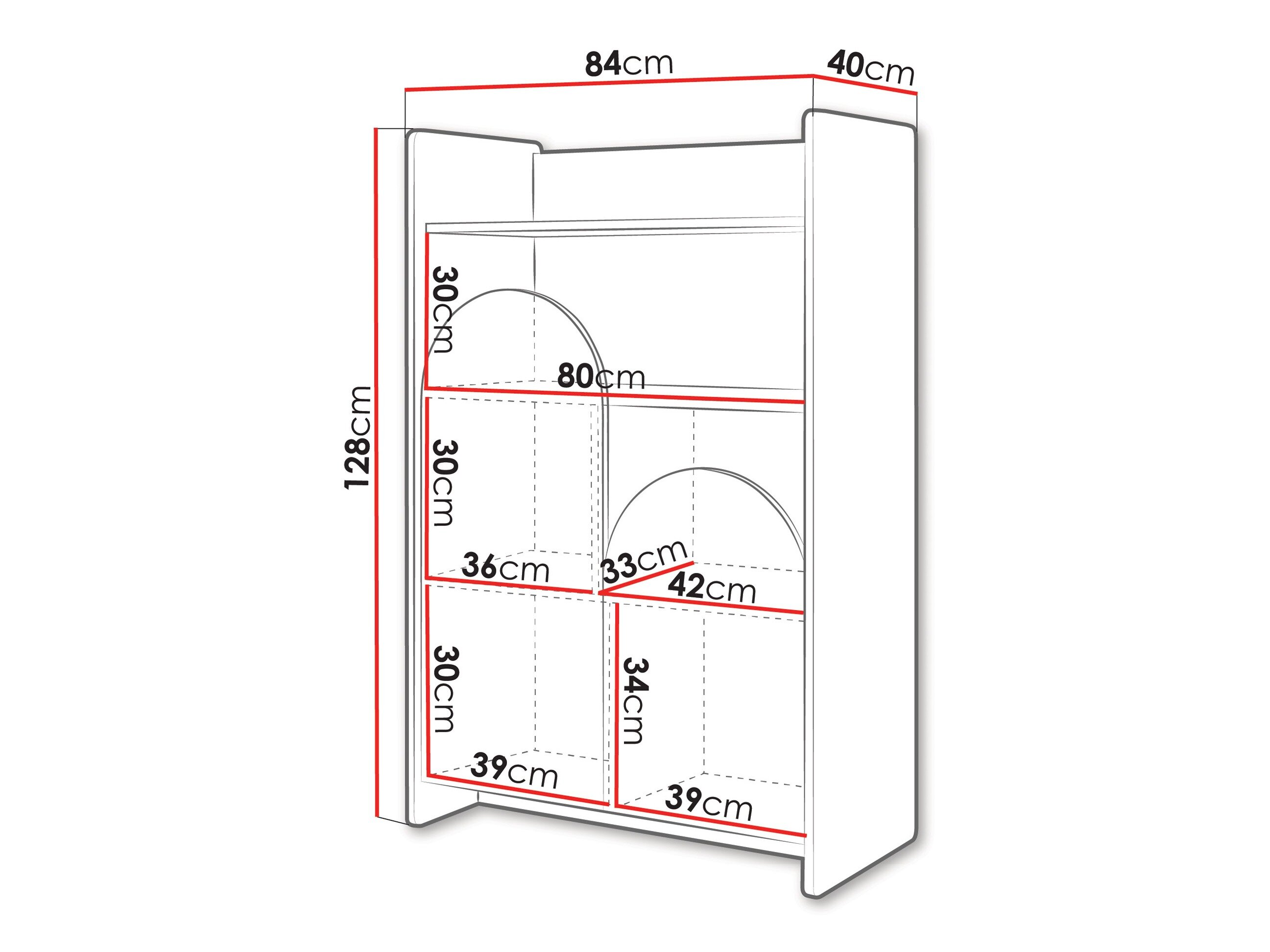 Dressoir Fivelbi 107