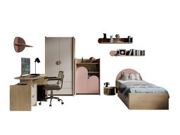 De reeks van de kinderkamer Fivelbi 118