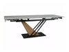 Tafel Detroit 996 (Wit marmer + Eiken)