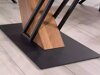 Tafel Detroit 996 (Zwart marmer + Eiken)