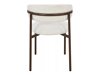 Stoel Detroit 802 (Licht beige + Notenhout)