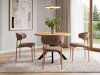 Stoel Detroit 802 (Lichtbruin + Eiken)