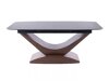 Tafel Detroit 1001 (Notenhout + Grijs marmer)