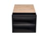Salontafel Houston 1946 (Zwart + Artisan eiken)