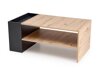 Salontafel Houston 1946 (Zwart + Artisan eiken)