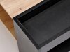Salontafel Houston 1946 (Zwart + Artisan eiken)