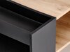 Salontafel Houston 1946 (Zwart + Artisan eiken)