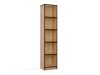 Boekenkast Mandeville 183 (Artisan eiken + Zwart)