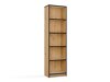 Boekenkast Mandeville 188 (Artisan eiken + Zwart)